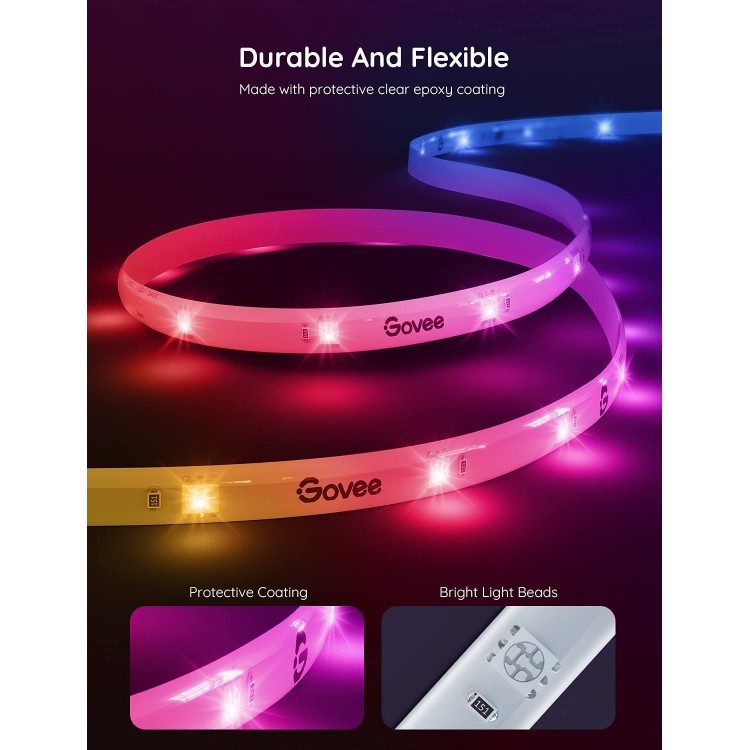 خرید لامپ هوشمند GoVee RGBIC LED - پنج متر