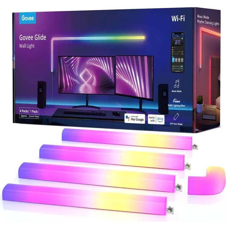 خرید لامپ هوشمند GoVee Glide - دارای 4 +1 قطعه