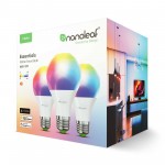 خرید لامپ هوشمند Nanoleaf Essentials Matter - تایپ E27 - پک سه تایی