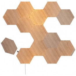 Nanoleaf Elements Starter Kit - Wood Look - 13PK