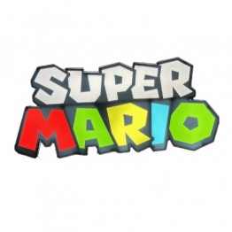 Super Mario Logo LED Lamp