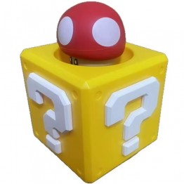 Super Mario Question Mark with Mushroom Night Light