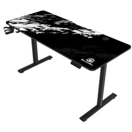 GamerTek GT-Elevate X Gaming Desk - Black/White