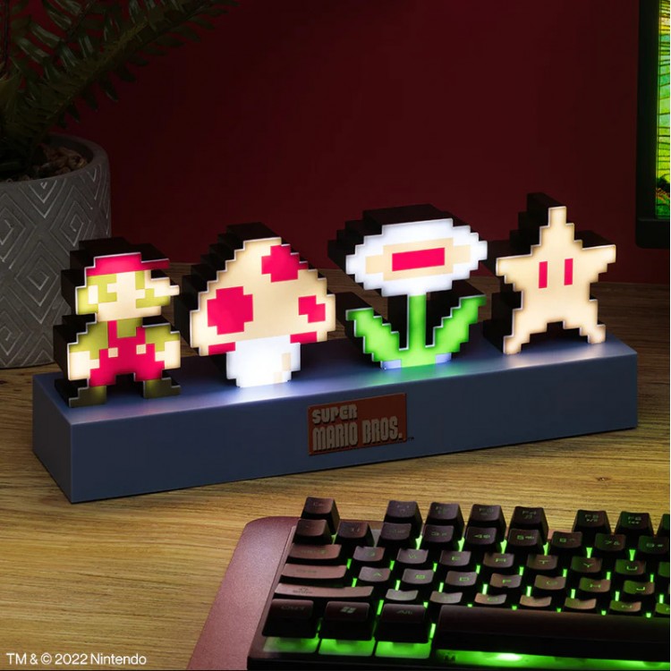 خرید لامپ Paladone - طرح بازی Super Mario Bros.
