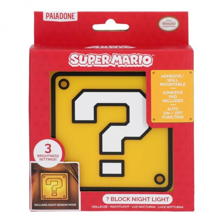 خرید لامپ Paladone طرح آجر ؟ از بازی Super Mario
