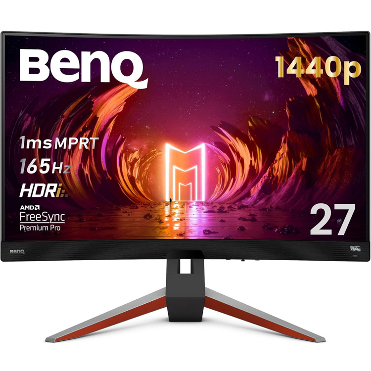 خرید مانیتور BenQ MOBIUZ EX2710R - کیفیت 2K - خمیده - سایز 27 اینچ
