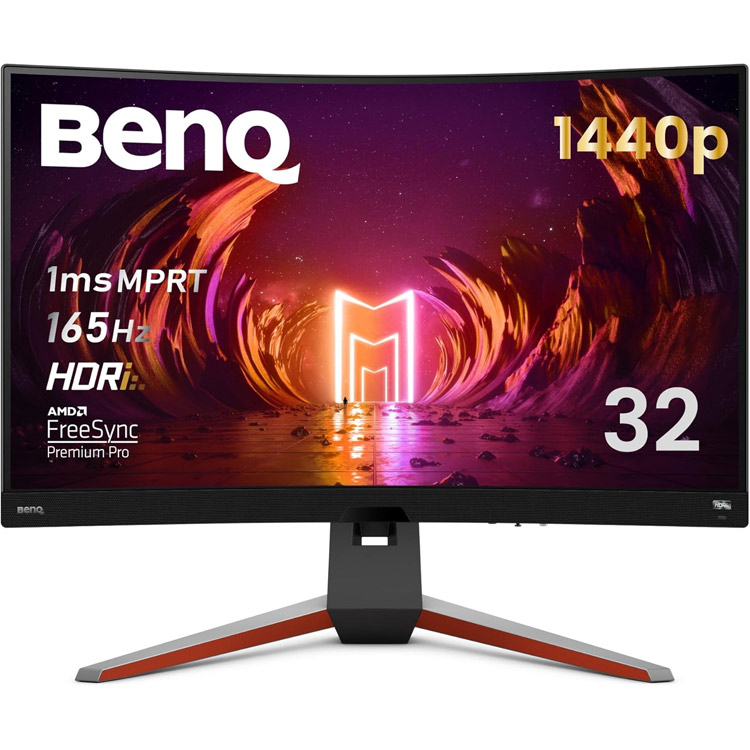 خرید مانیتور BenQ MOBIUZ EX3210R - کیفیت 2K - خمیده - سایز 32 اینچ