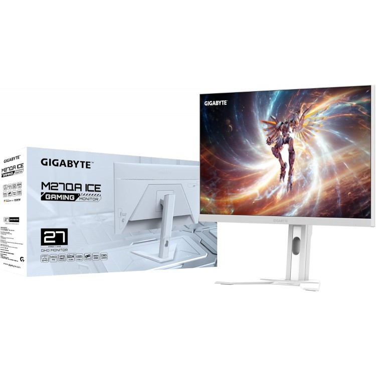 خرید مانیتور Gigabyte M27QA Ice - کیفیت 2K - سایز 27 اینچ