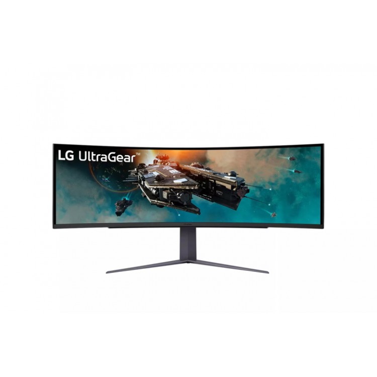 خرید مانیتور LG UltraGear 49GR85DC-B - کیفیت DQHD - خمیده - سایز 49 اینچ