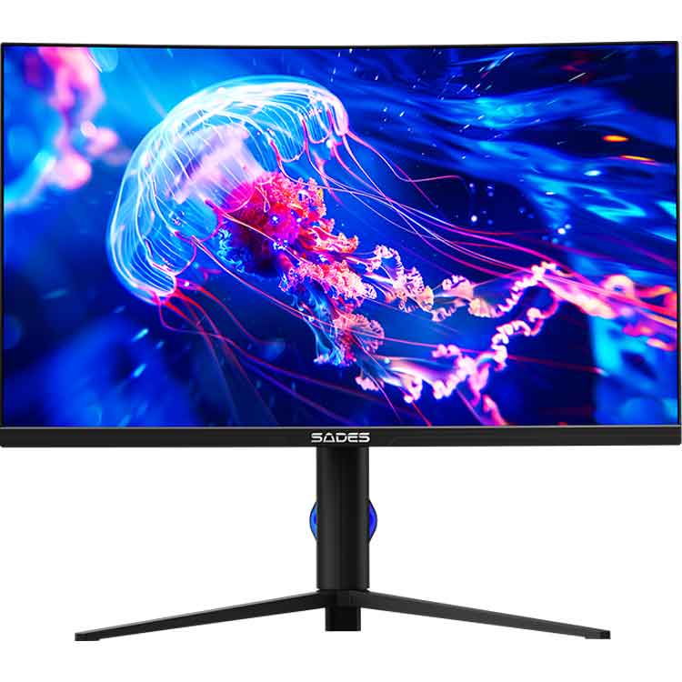 خرید مانیتور Sades BX-Jellyfish - کیفیت Full-HD - خمیده - سایز 27 اینچ
