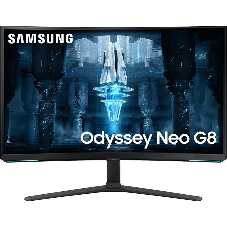 خرید مانیتور Samsung Odyssey Neo G8 - کیفیت 4K - خمیده - سایز ۳۲ اینچ