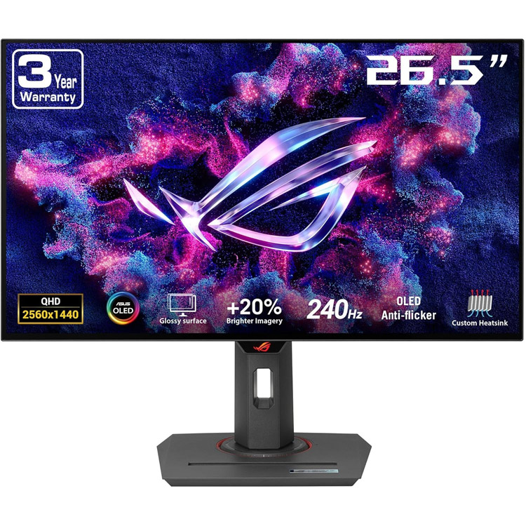 خرید مانیتور Asus ROG Strix OLED XG27AQDMG - کیفیت 2K - سایز 27 اینچ