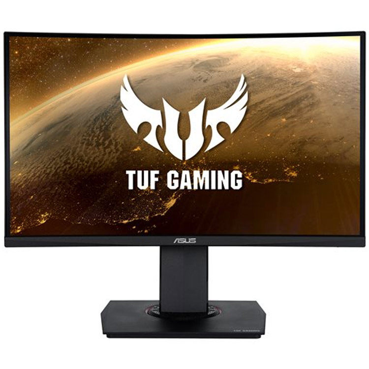 خرید مانیتور Asus TUF Gaming VG24VQR - کیفیت Full-HD - خمیده - ۲۴ اینچ