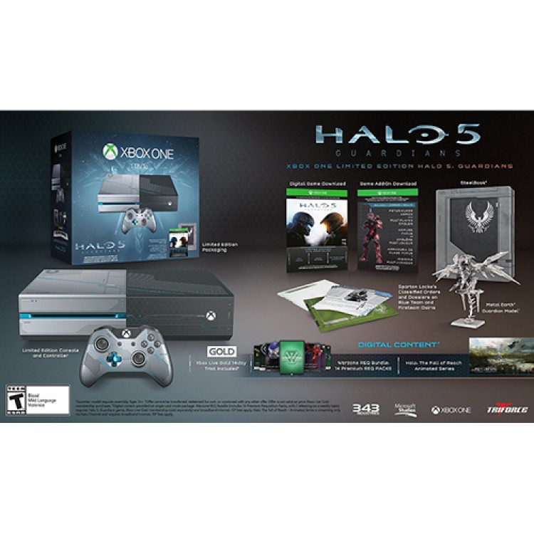 خرید Xbox One Halo 5 Guardians Edition | یک ترابایت