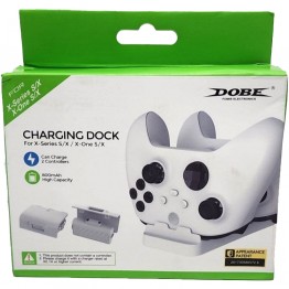 Dobe Charging Dock with Two Batteries for XBOX