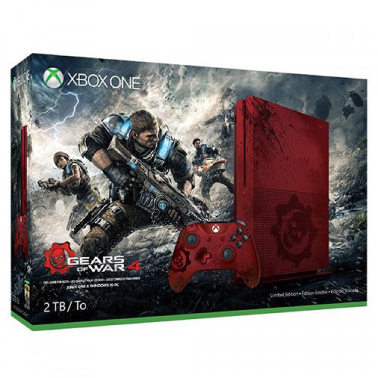 Xbox One S 2TB Gears of War 4 Limited Edition Bundle 