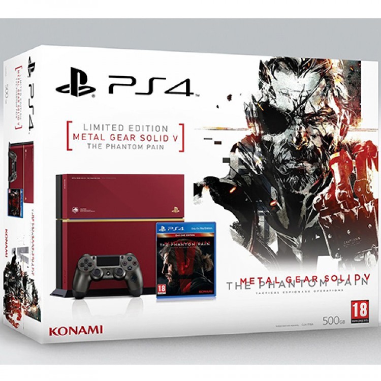 Playstation 4 500 GB - R2 - Metal Gear Solid V  Limited Edition