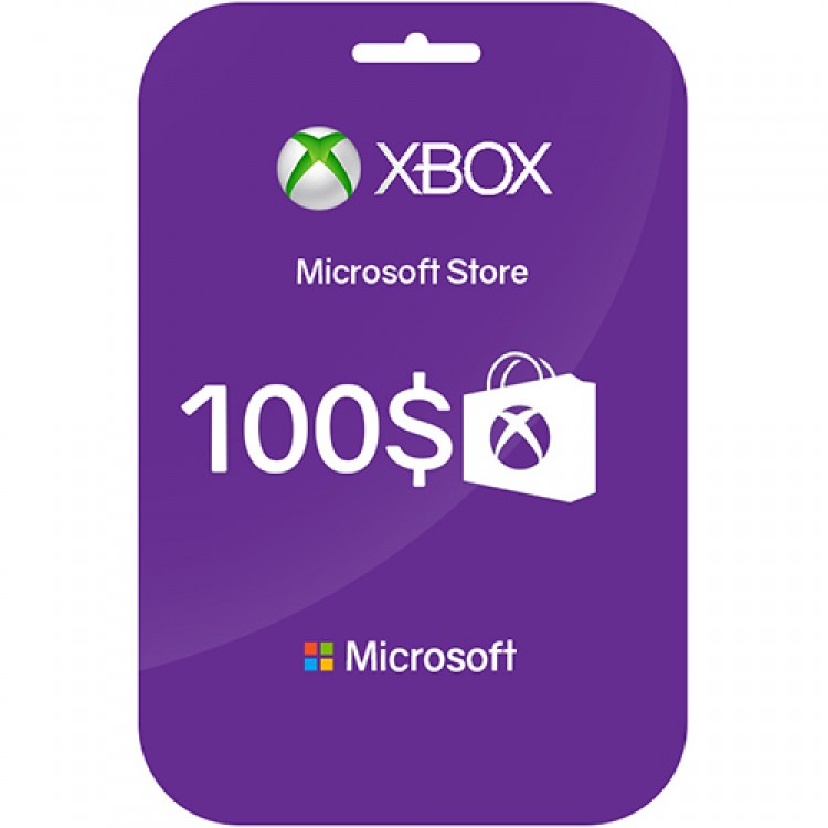 Microsoft XBOX 100$ Gift Card US دیجیتالی  