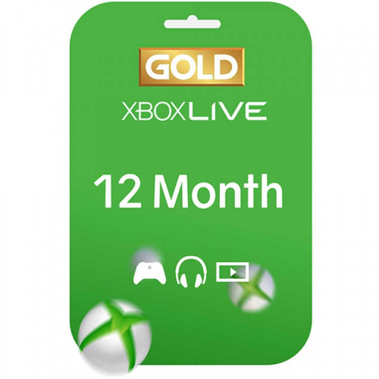 Xbox Live  Gold 12 Months دیجیتالی  