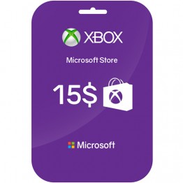 Microsoft XBOX 15$ Gift Card US دیجیتالی 