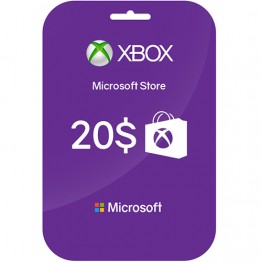 Microsoft XBOX 20$ Gift Card US دیجیتالی 