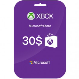 Microsoft XBOX 30$ Gift Card US دیجیتالی 
