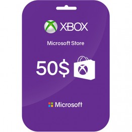 Microsoft XBOX 50$ Gift Card US دیجیتالی 
