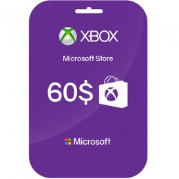 Microsoft XBOX 60$ Gift Card US دیجیتالی 