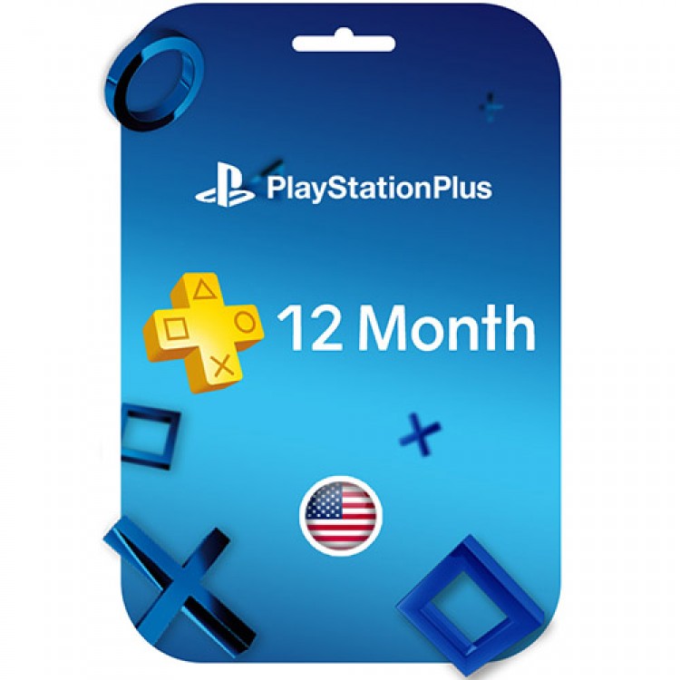 PS Plus 12 Month US 