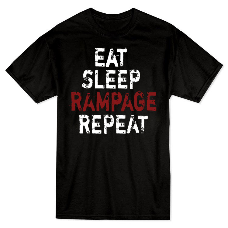 Rampage T-Shirt - Black زیور آلات و پوشیدنی