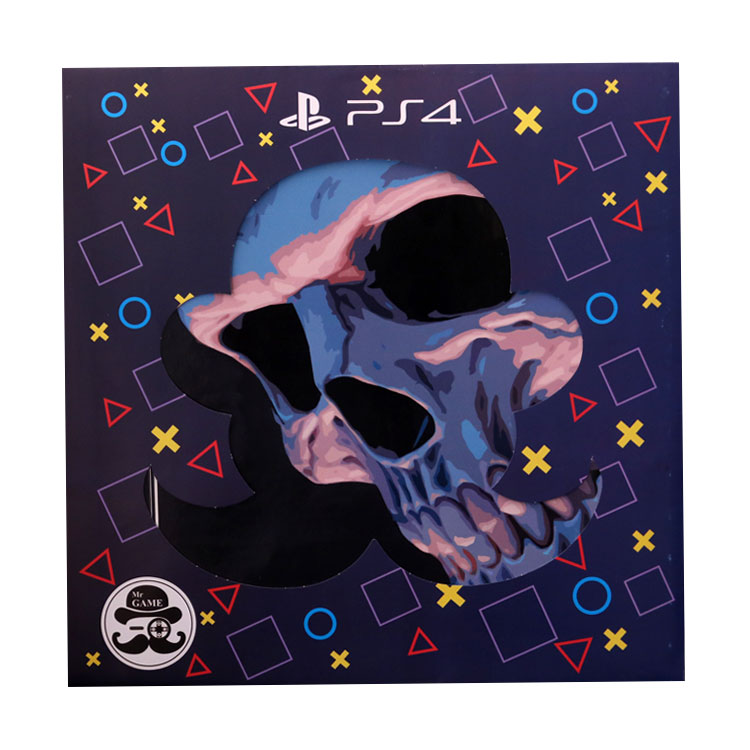 PlayStation 4 Pro Skin -Skull کاور و برچسب