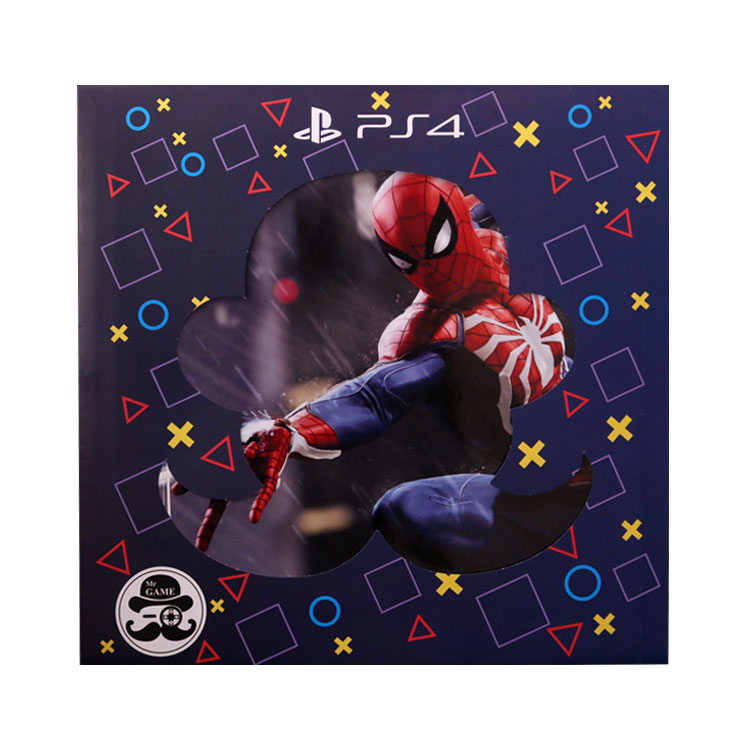 PlayStation 4 Pro Skin -Spiderman  کاور و برچسب