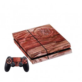 PlayStation 4 Skin - Wood Texture 1