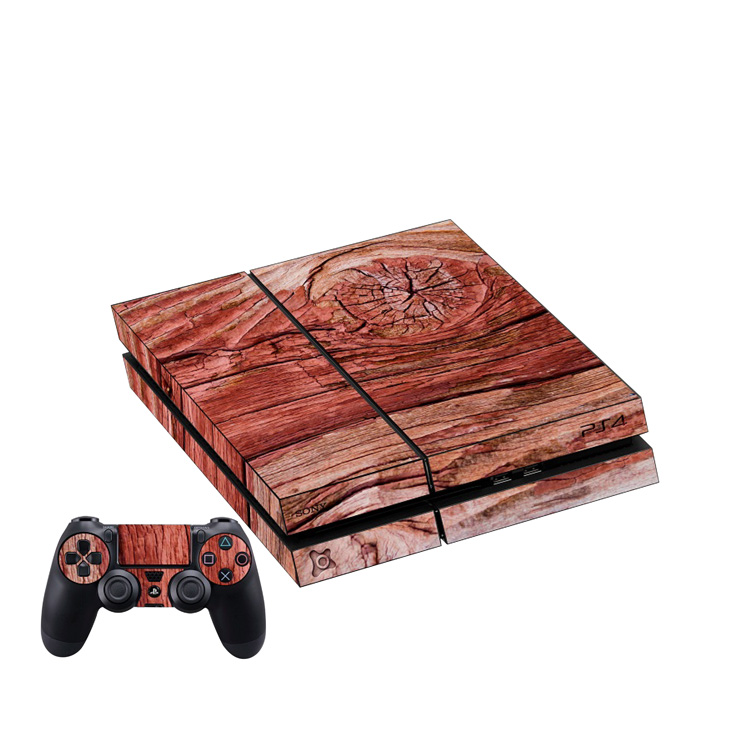 PlayStation 4 Skin - Wood Texture