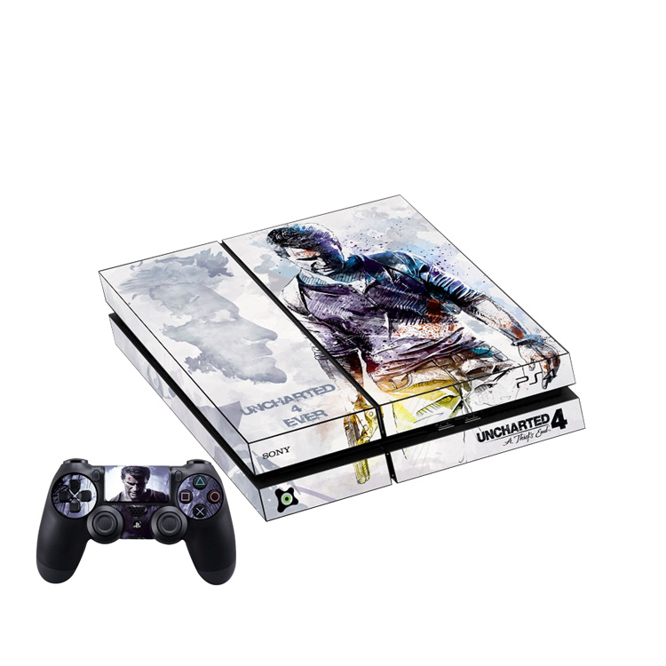 PlayStation 4 Skin - Uncharted 4 Ever