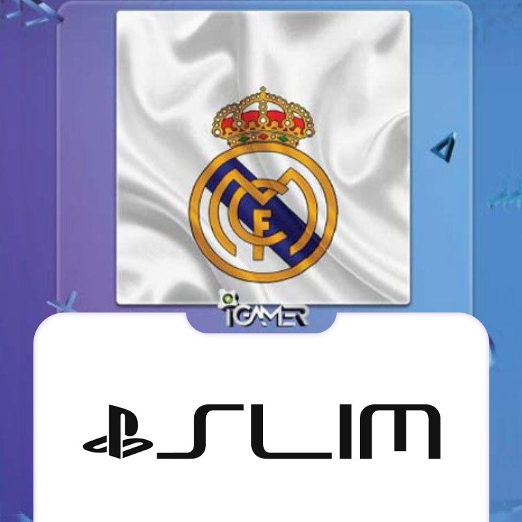  PlayStation 4 Slim Skin - Real Madrid - Code 2 کاور و برچسب