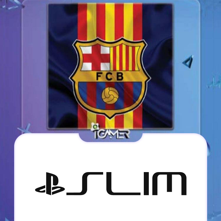  PlayStation 4 Slim Skin - Barcelona کاور و برچسب