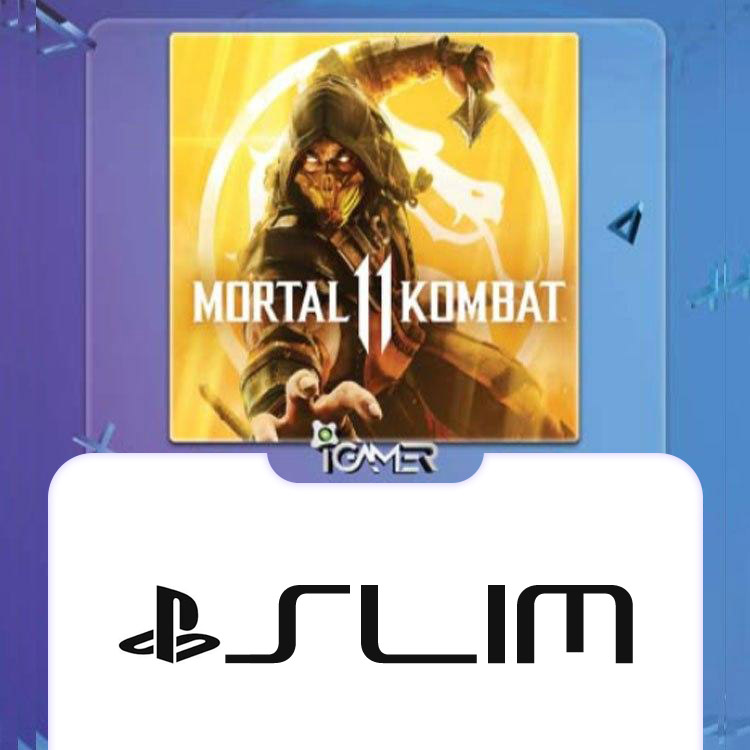  PlayStation 4 Slim Skin - Mortal Kombat 11 - Code 2 کاور و برچسب