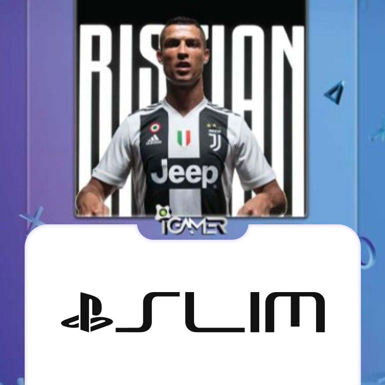  PlayStation 4 Slim Skin - Ronaldo - Code 2 کاور و برچسب