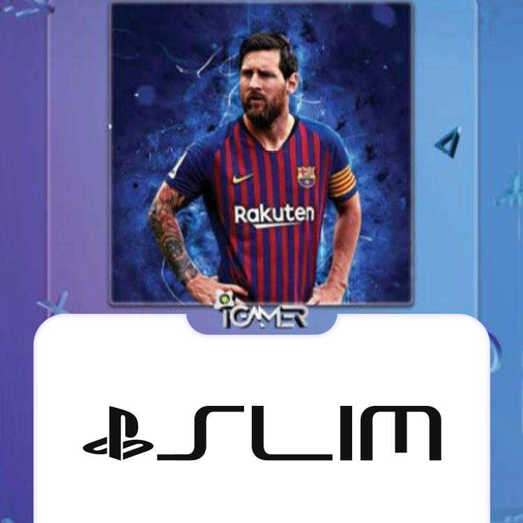  PlayStation 4 Slim Skin - Messi کاور و برچسب