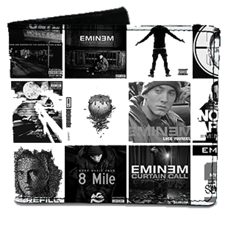 خرید کیف پول ونگارد - طرح Eminem