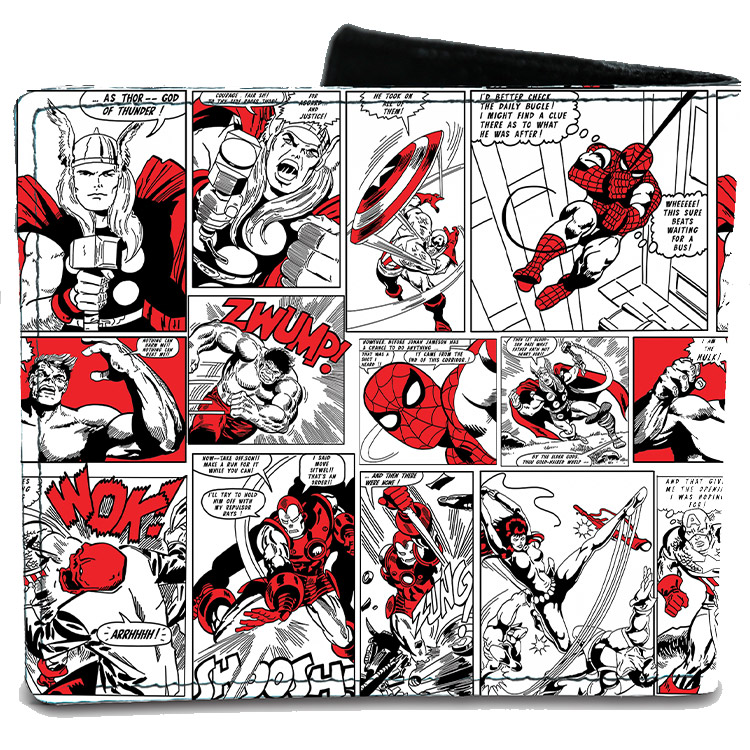 خرید کیف پول ونگارد - طرح Marvel Comics