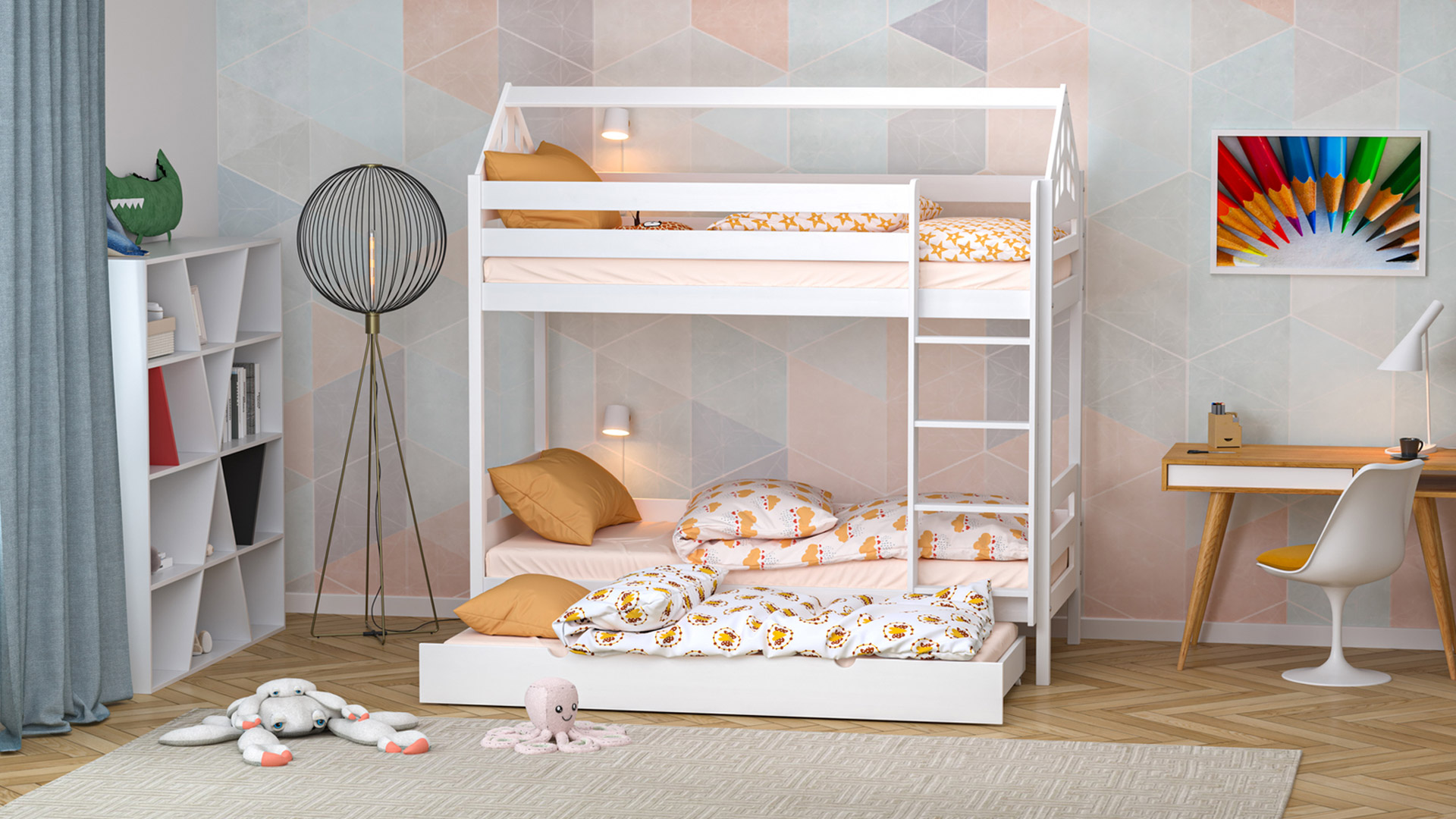 تخت دوطبقه ارزان شرکتی