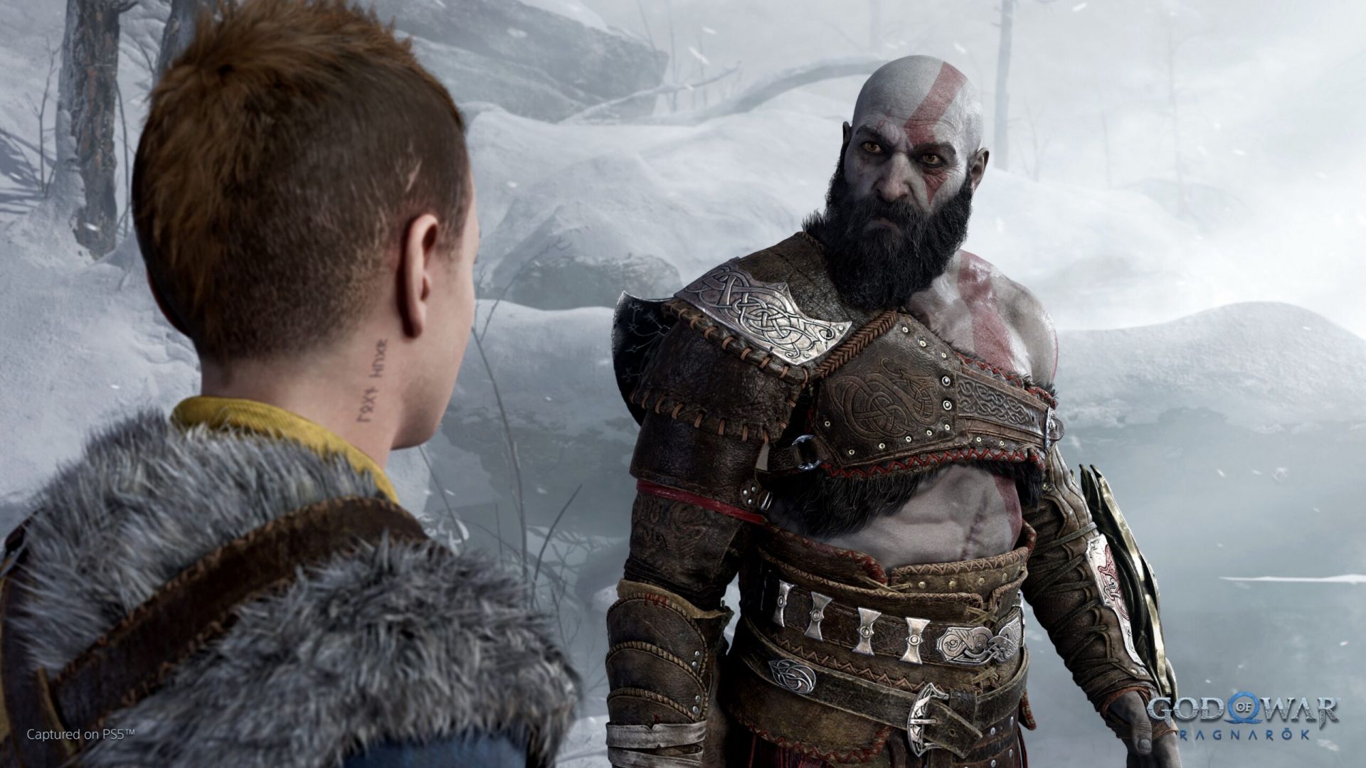 زمستان روی محیط‌های بازی God of War: Ragnarok تاثیرات مختلفی دارد