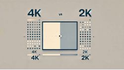 اصلی‌ترین تفاوت‌های بین رزولوشن 4K و 2K