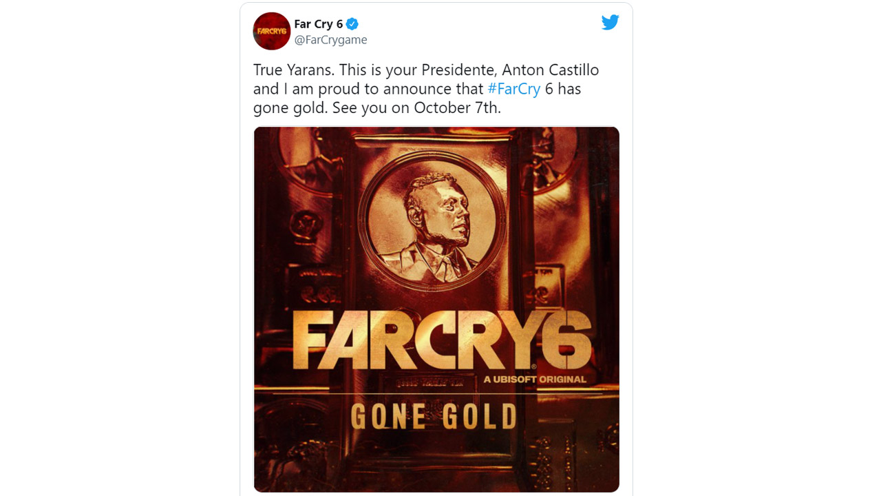 روند توسعه بازی Far Cry 6 به پایان رسید