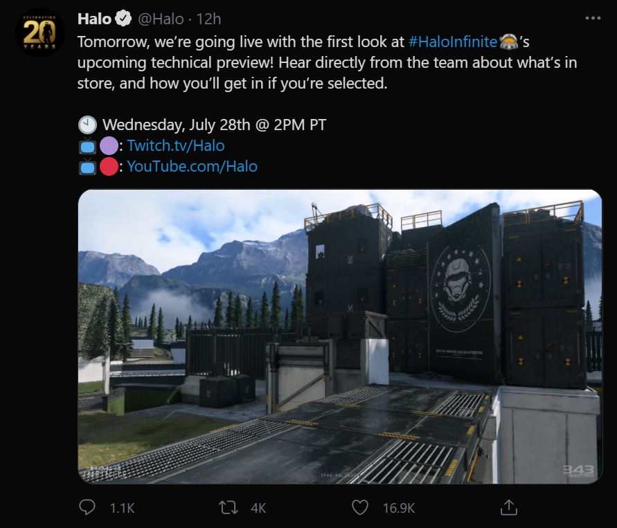 تاریخ تست نسخه بتا بخش چندنفره بازی Halo Infinite اعلام شد