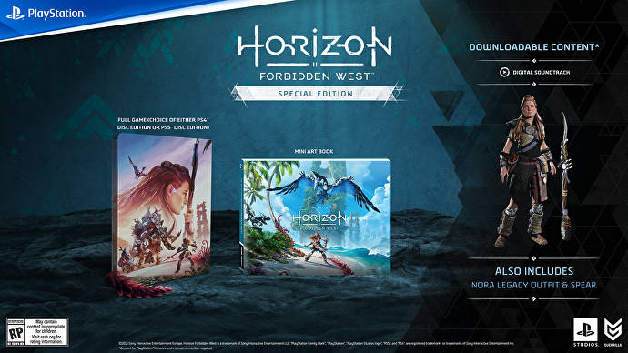 جزئیات پیش‌ خرید نسخه های مختلف بازی Horizon Forbidden West