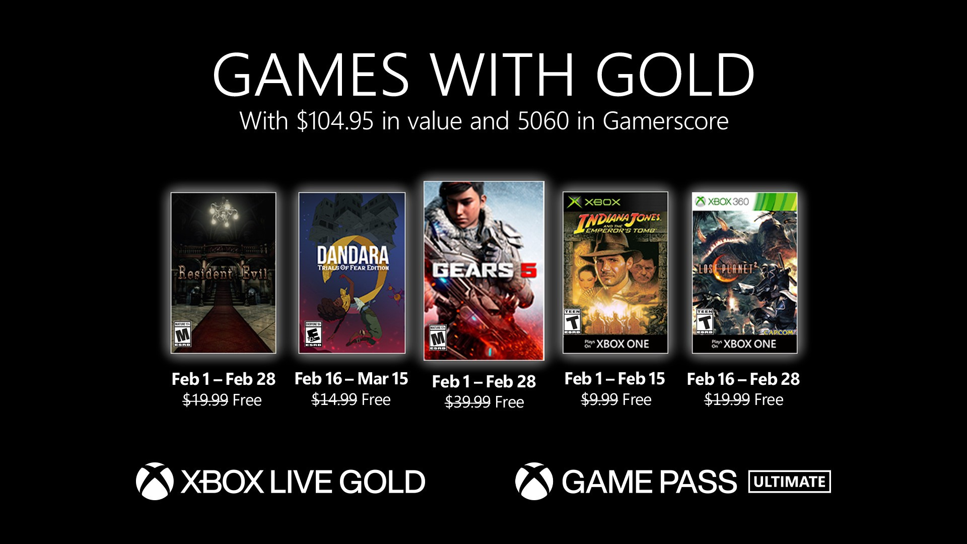 بازی Gears 5 در ماه فوریه 2021 برای اشتراک گلد رایگان می شود