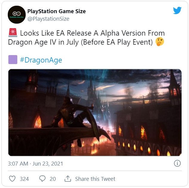 شایعه: بازی Dragon Age 4 در رویداد EA Play حضور خواهد داشت